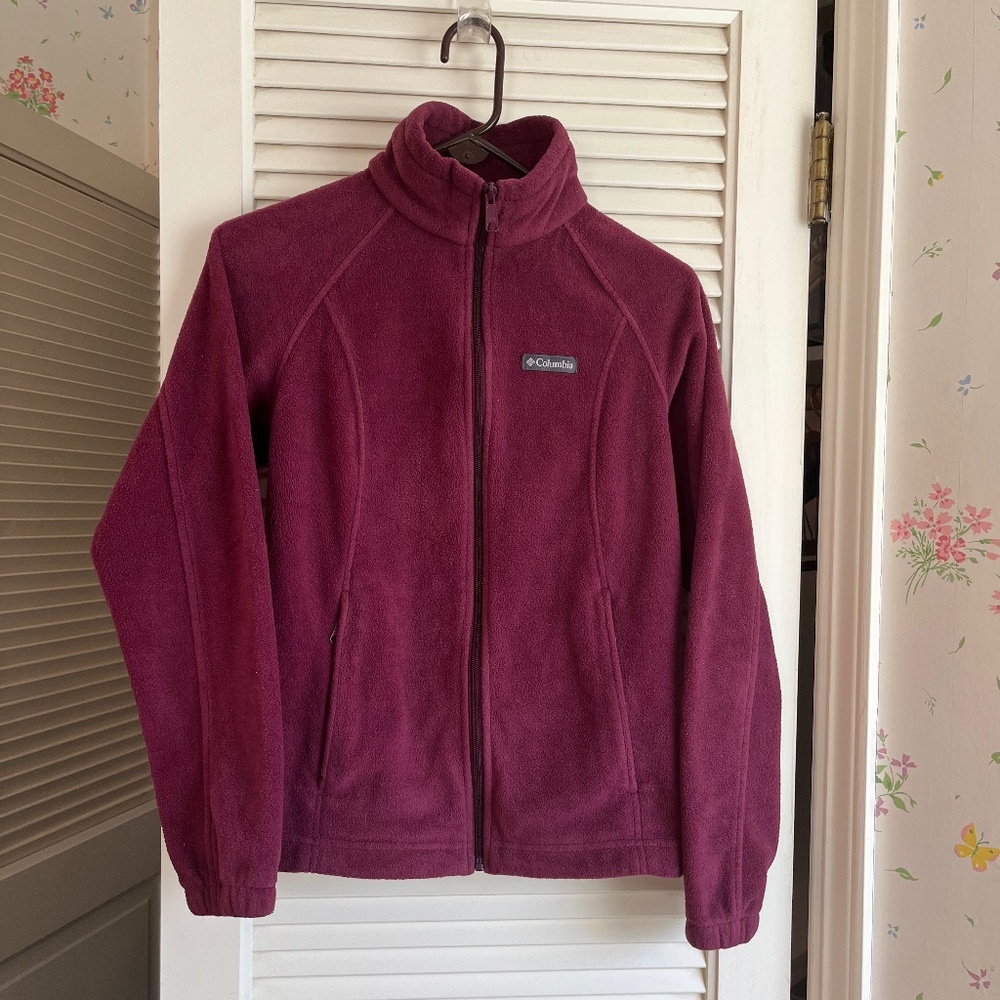 Columbia Raspberry Fleece Jacket Size M - Picture 8 of 8
